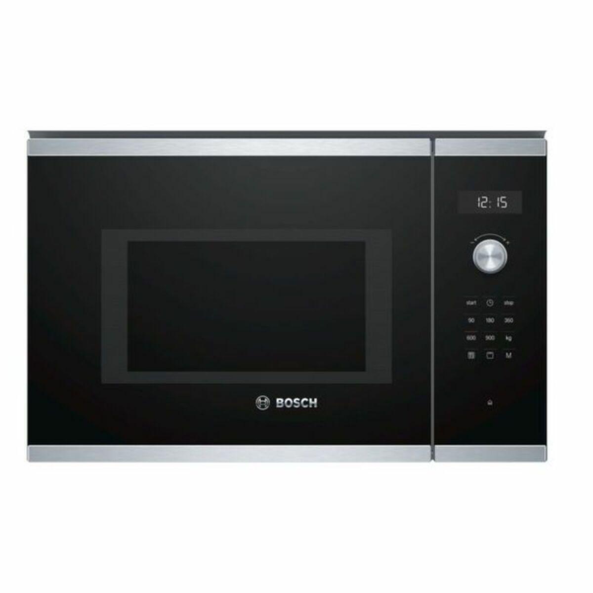 Bosch Serie | 6 BEL554MS0 - Mikrobølgeovn med grill - til indbygning - 25 liter - 900 W - rustfrit stål