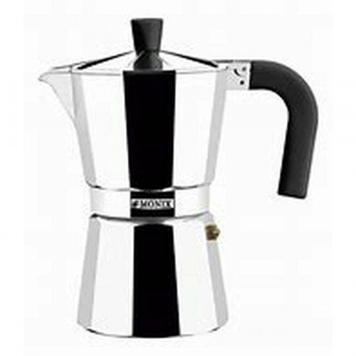Monix Vitro Express M620003 espressokande - 3 kopper, sølvfarvet