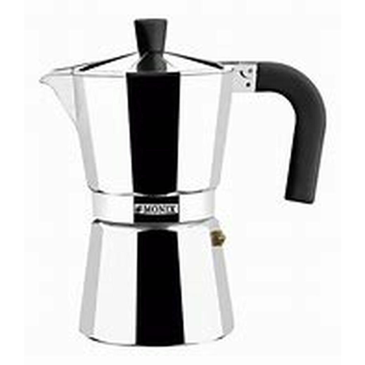 Monix Vitro Express M620003 espressokande - 3 kopper, sølvfarvet