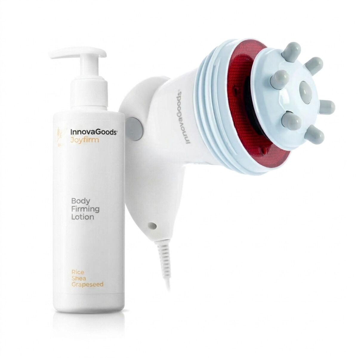 Anticellulite vibrationsmassagesæt 5‑i‑1 med infrarødt lys + opstrammende bodylotion 250 ml