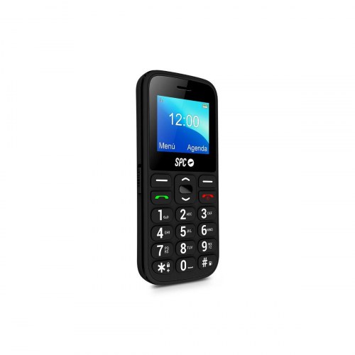 SPC FORTUNE 2 4G - sort trykknaptelefon med SOS og Dual SIM