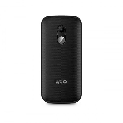 SPC FORTUNE 2 4G - sort trykknaptelefon med SOS og Dual SIM