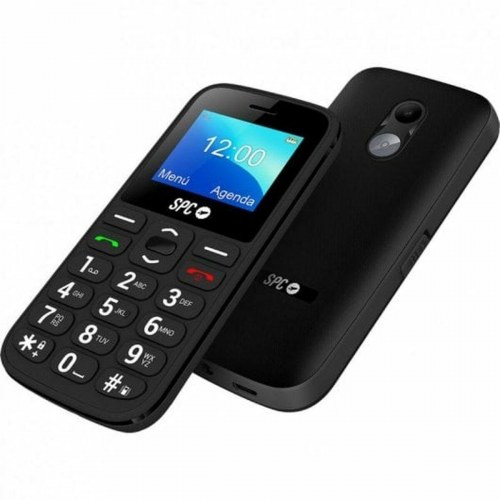 SPC FORTUNE 2 4G - sort trykknaptelefon med SOS og Dual SIM