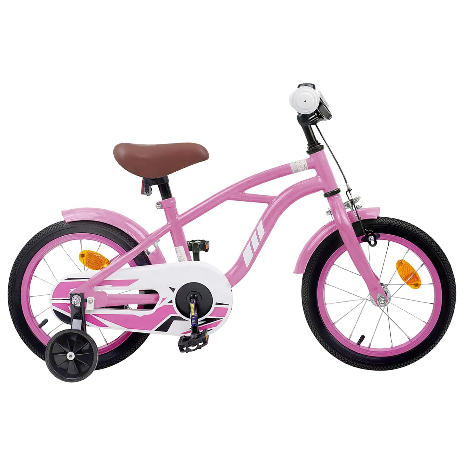 Børnecykel 12 tommer til 2-4 år gamle Lys pink