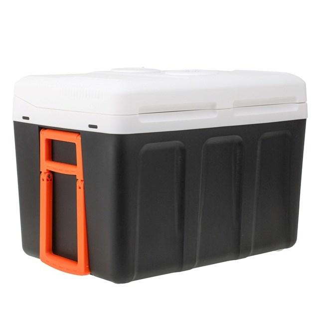 Mini køleskab Adler AD 8090 - transportabel køleboks 40 l, sort/hvid