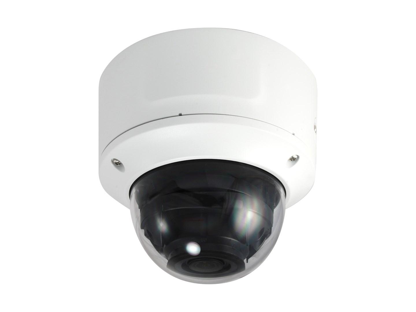 LevelOne GEMINI dome IP-kamera 2 MP - H.265, 4,3× optisk zoom, tovejs-lyd, IR, PoE, IP66/IK10 billede