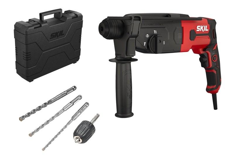 SKIL RH1E1770GA borehammer 850 W - med kuffert og bor