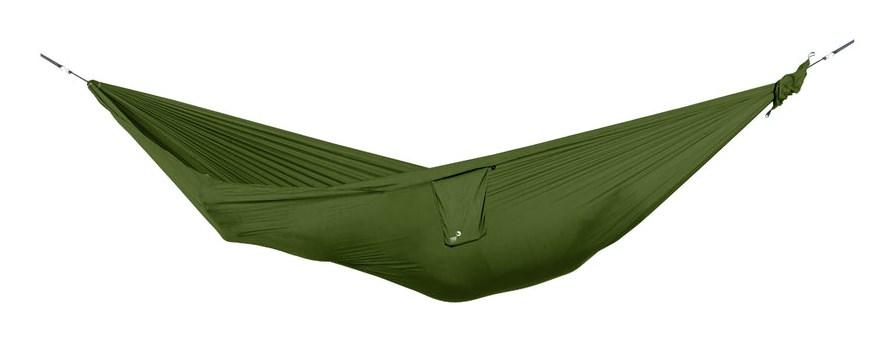 Ticket To The Moon TRAVEL HAMMOCK - kompakt hængekøje - 2 personer - nylon - grøn