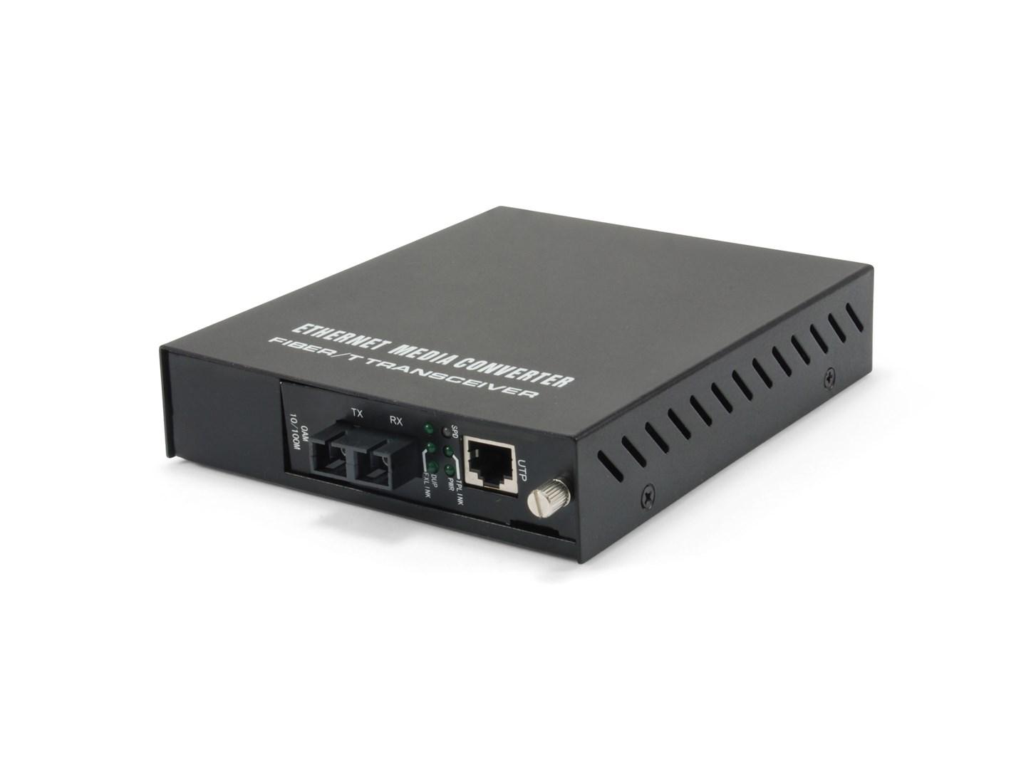 LevelOne FVM-1101 RJ45 til SC administreret Fast Ethernet mediekonverter - multimode fiber billede