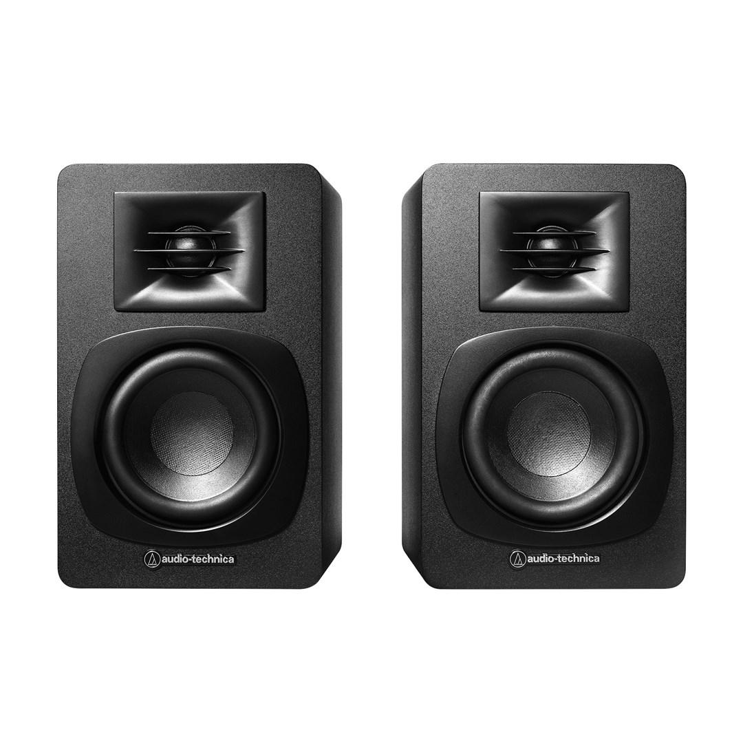Audio-Technica AT-SP3X 2-vejs højttalere - sort, kablet & Bluetooth, 30 W billede
