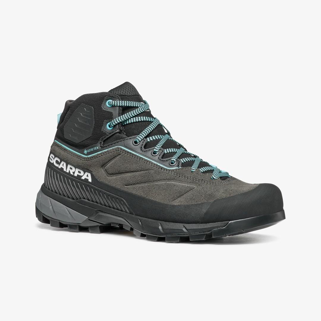 Scarpa Rapid XT Mid GTX Women vandrestøvle - 38, Shark/Aqua