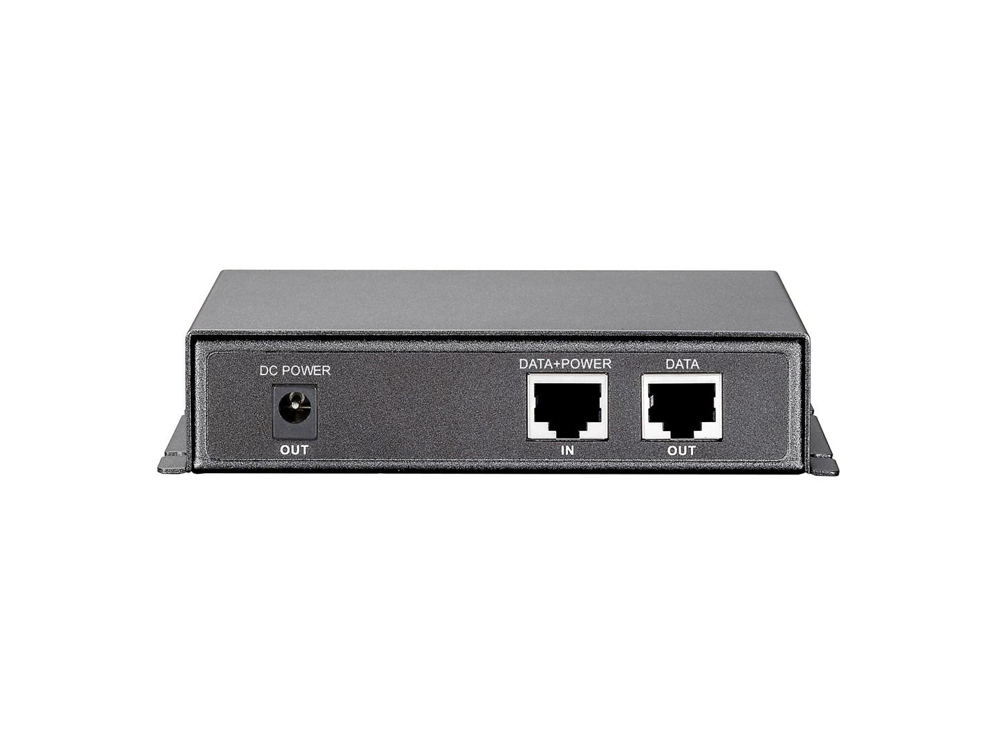 LevelOne POS-4000 Fast Ethernet høj-effekt PoE-splitter - 12 V DC billede