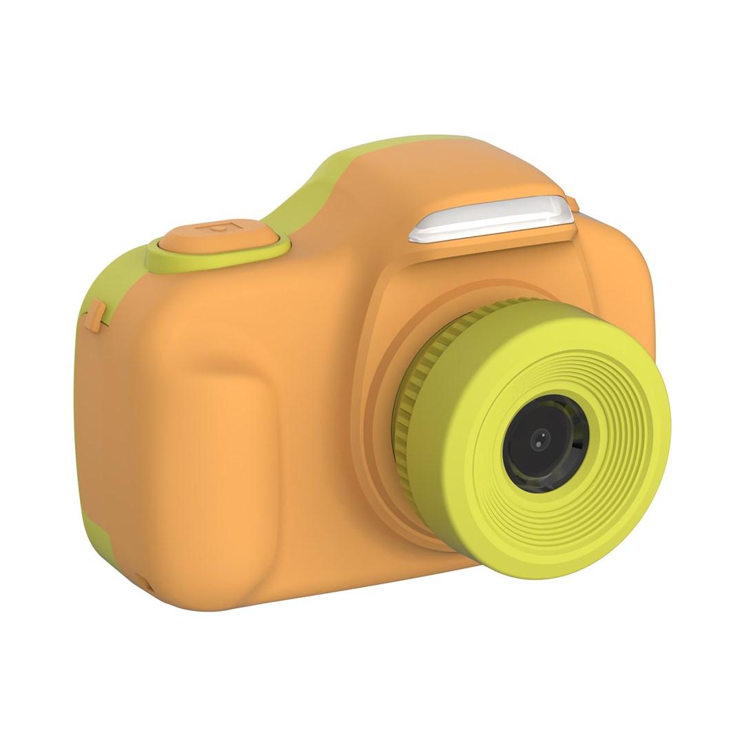 myFirst Camera 3 - digitalkamera til børn med gummietui, 2" IPS-skærm, 16 MP og to objektiver - gul billede
