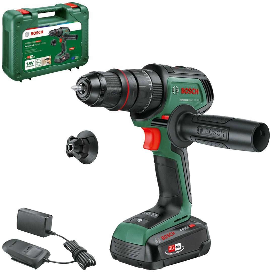 Bosch AdvancedImpact 18V-80 slagbore-/skruemaskine 2,5 Ah