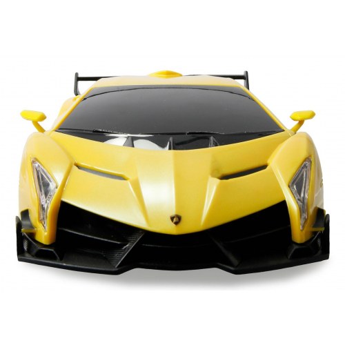 RC driftebil 1:18 med 2,4 GHz - Lamborghini Veneno, gul (Amewi 21115)