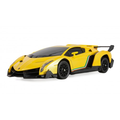 RC driftebil 1:18 med 2,4 GHz - Lamborghini Veneno, gul (Amewi 21115)