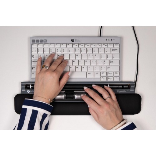 BakkerElkhuizen ErgoSlider+ ergonomisk rullestav-mus - kablet