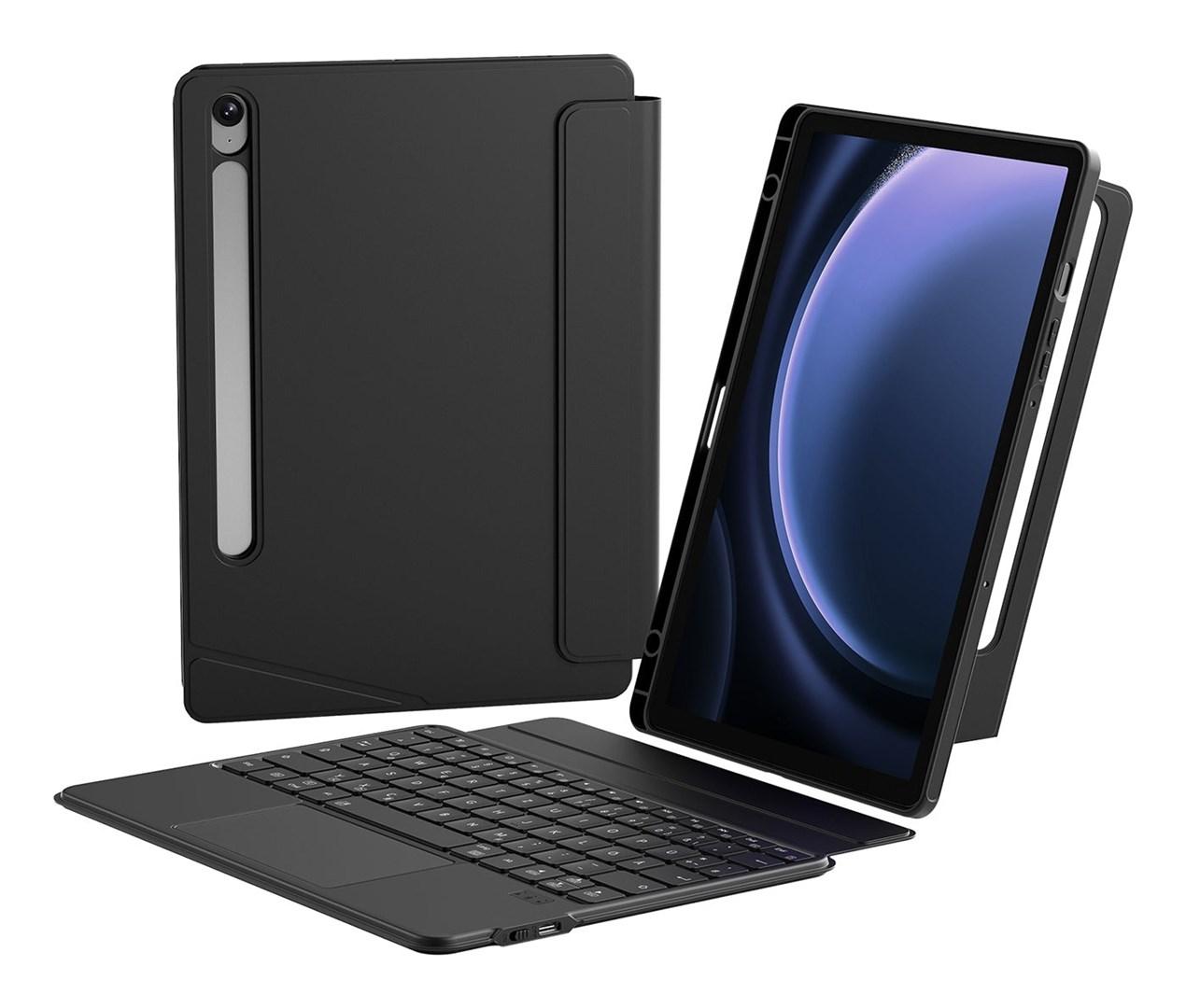 Inateck N0064 folio tastaturetui til 11" - sort