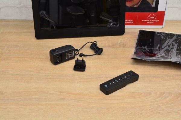 Pix-Star 15" digital fotoramme - sort, 1x USB billede