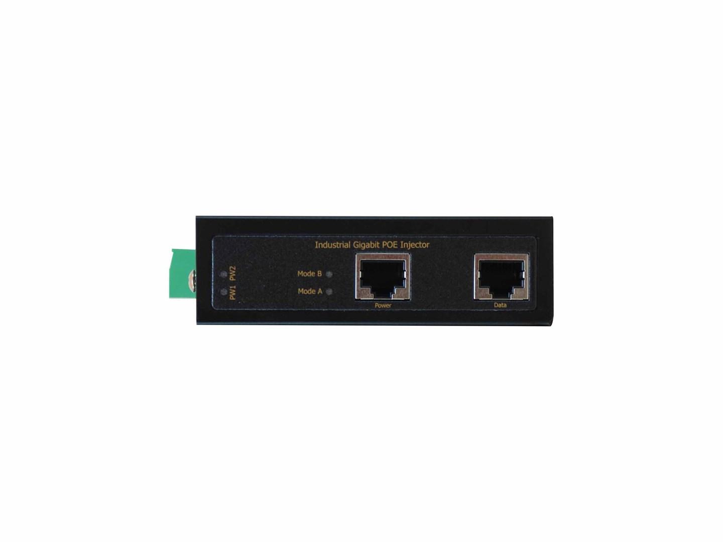 Industrial Gigabit PoE-injektor 36 W - 802.3at/af (IGP-0101) billede