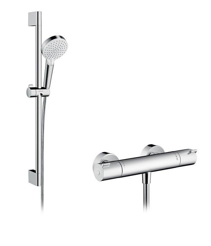 Hansgrohe Crometta brusesæt med termostat