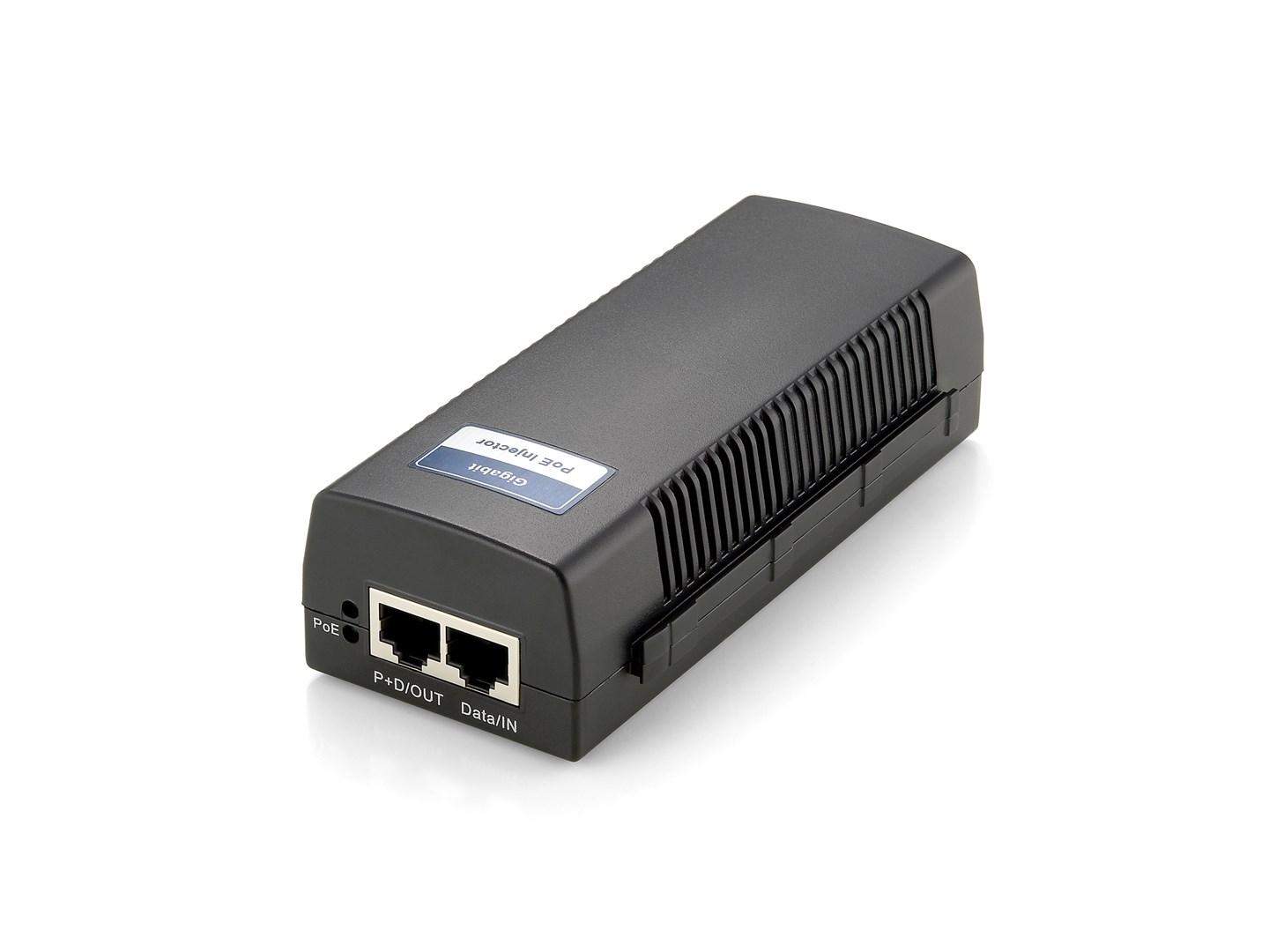 LevelOne Gigabit PoE-injektor 802.3at/af - 30 W billede