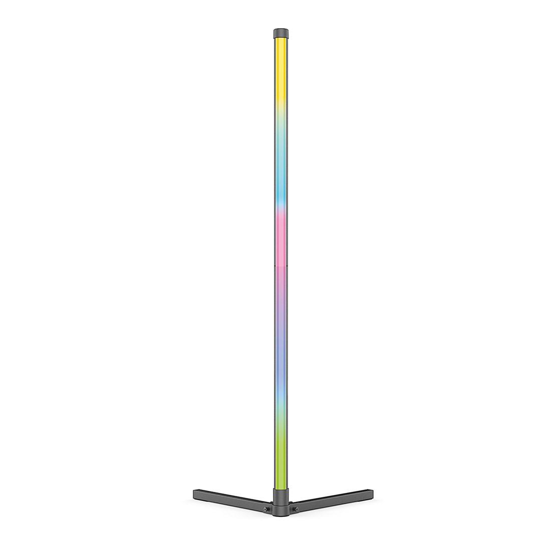 Moodlight LED gulvlampe 8 W - model 415856, farveskift, sort