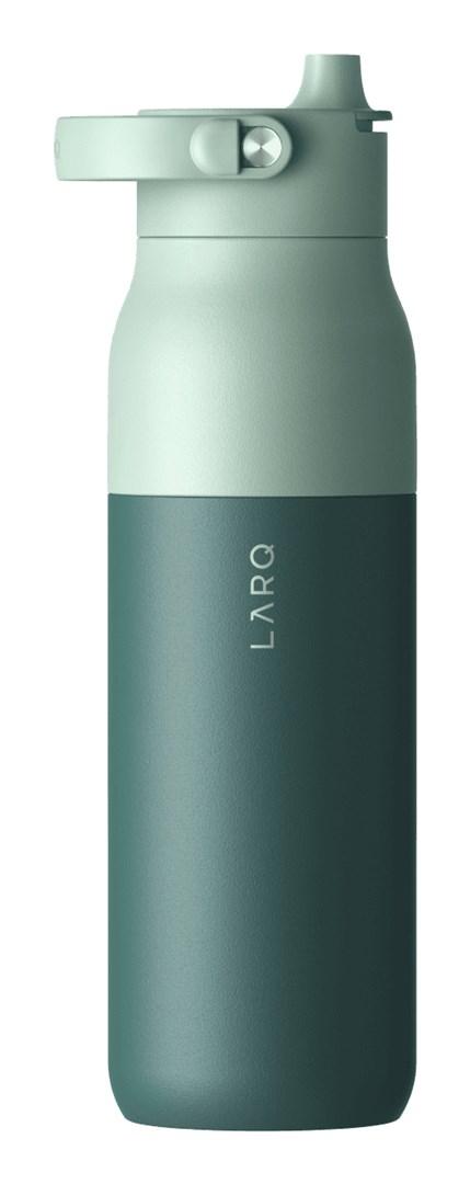 LARQ PureVis 2 drikkeflaske 1.000 ml - rustfrit stål, grøn