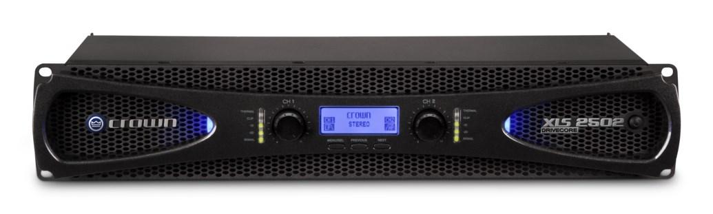 Crown XLS 2502 stereoforstærker 2.0 - sort