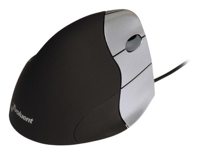 Evoluent VM3R ergonomisk vertikal mus - højre hånd, kablet USB, 2.600 DPI billede
