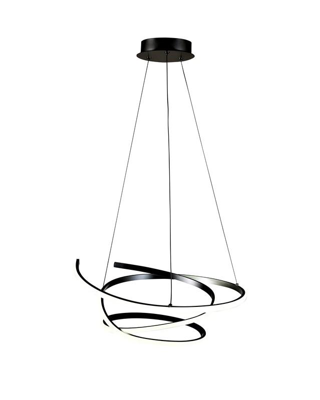 LED pendel Sibiu 42 W 4.000 K - sort