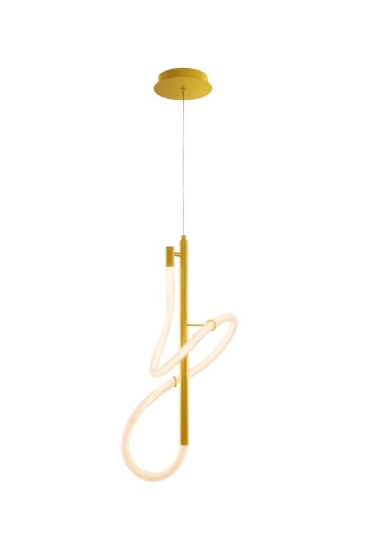 Pendellampe med LED - Tigris Bar 4000K, guld
