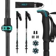 Trekkingstave TK8607 i kulfiber - justerbare vandrestave