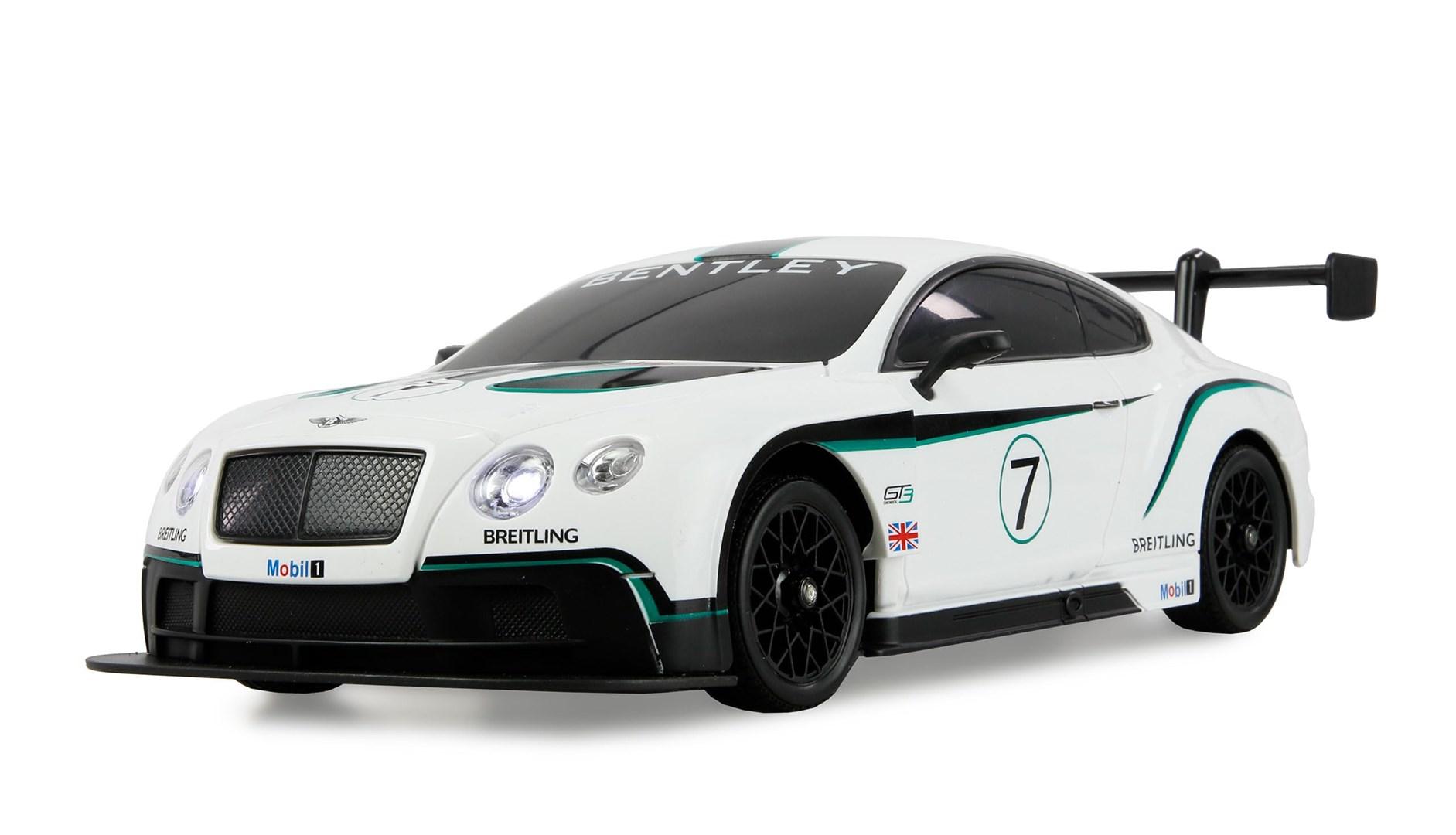 RC driftbil - Bentley GT3, hvid