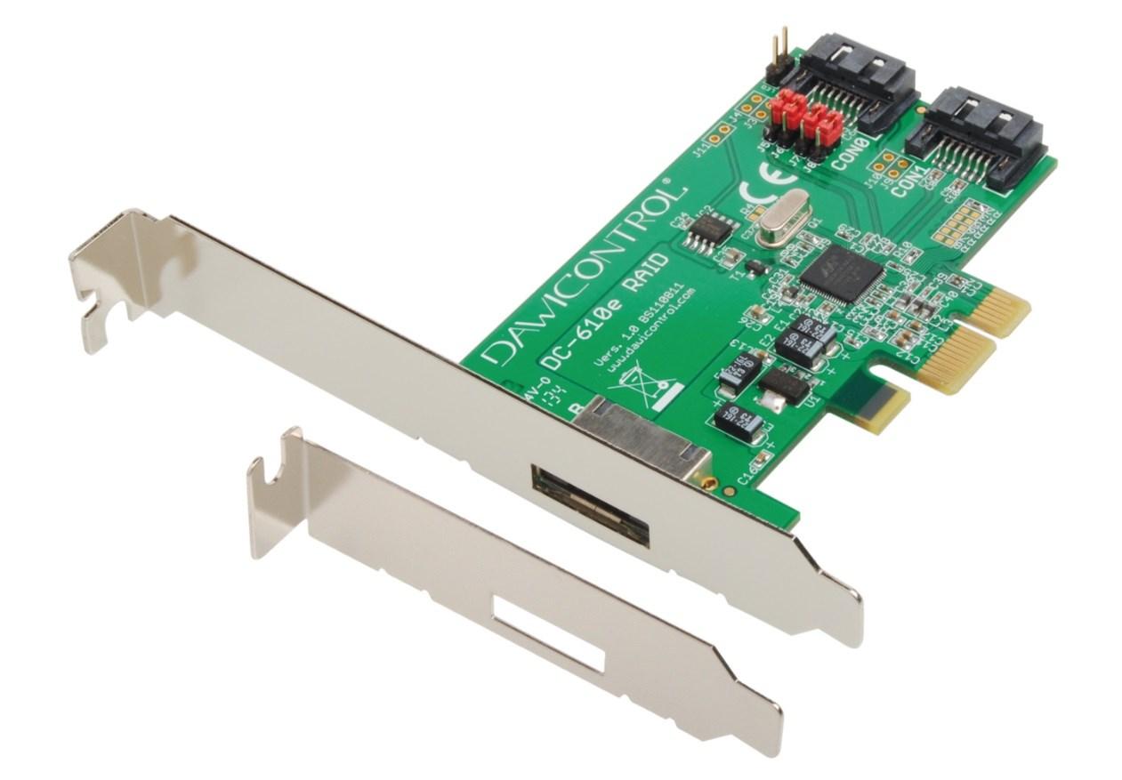 Dawicontrol DC-610e - RAID-controller PCIe 2.0, 6 Gbit/s billede