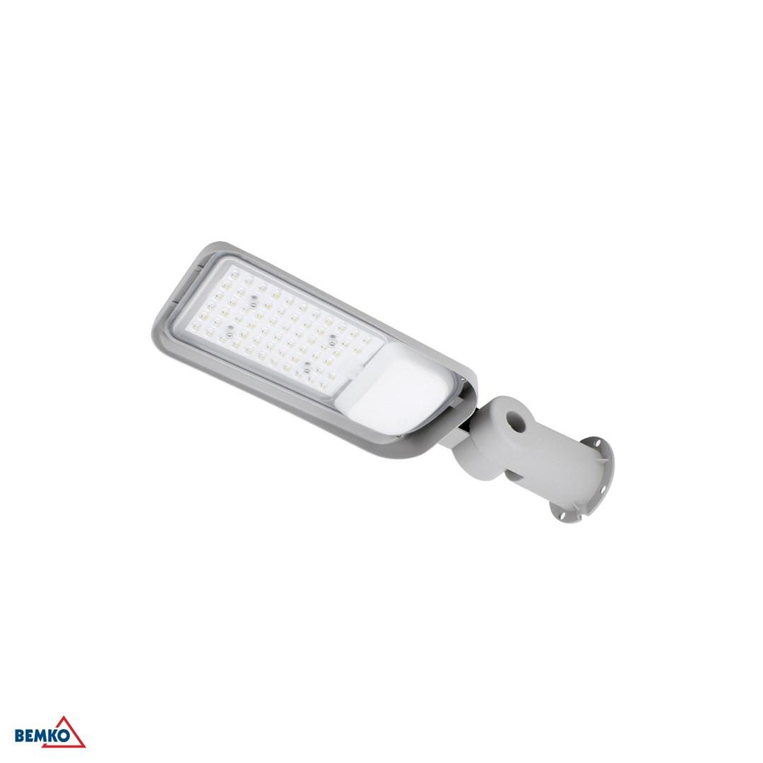 LED gadearmatur JAZMIN 70 W 4.000 K 9.100 lm - lysegrå (IP65)