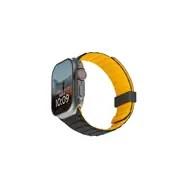 UAG Pathfinder - magnetisk silikonerem til Apple Watch, vendbar - 44/45/46/49 mm (heritage yellow/black)