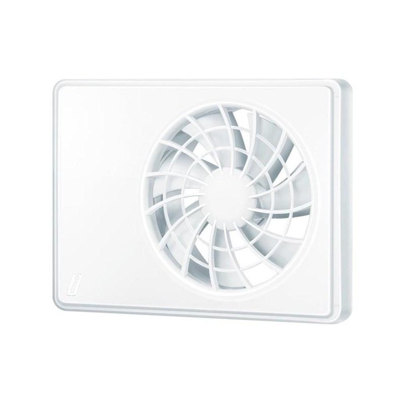 Aksial ventilator D100/125 mm - hvid vægmonteret billede