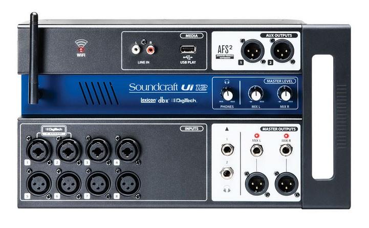 Soundcraft Ui12 - digital netværksmixer til studie og live