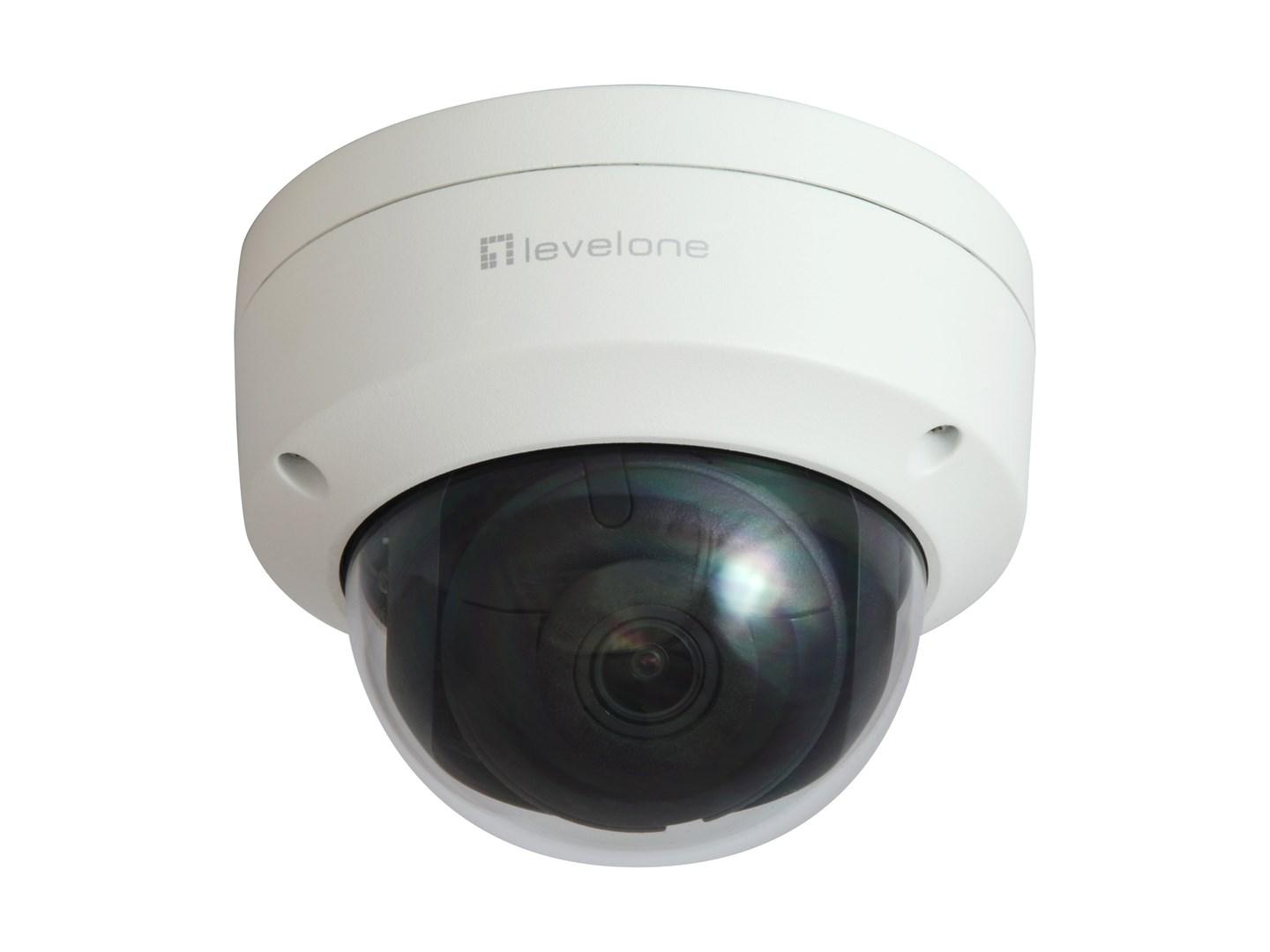 LevelOne GEMINI fast dome IP-kamera 2 MP H.265 PoE IP67/IK10 - inde/ude