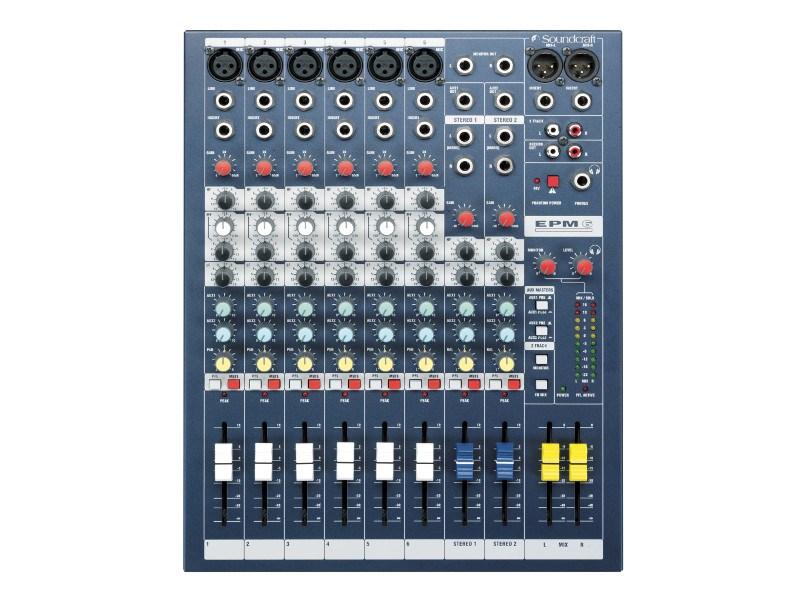 Soundcraft EPM6 mikserbord - kompakt analog mixer