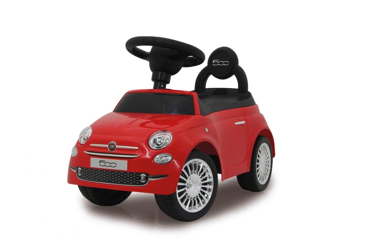 Gåbil - rød Fiat 500 look, horn og lyd (Jamara 460326) billede