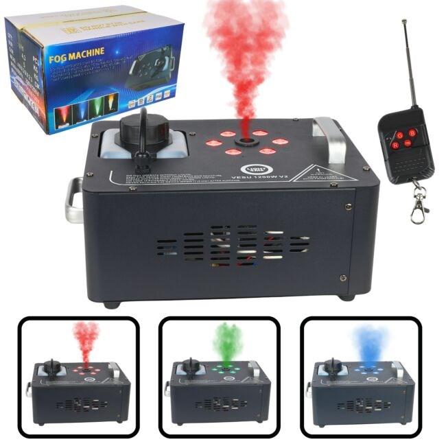 LIGHT4ME VESU 1200W V2 - Professionel røggenerator med LED-effekt