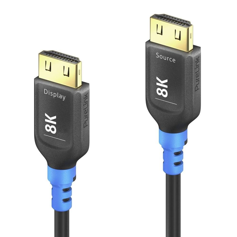 HDMI 2.1-kabel 15 m - 8K/60 Hz, Type A, sort/blå (FI-H150-150)