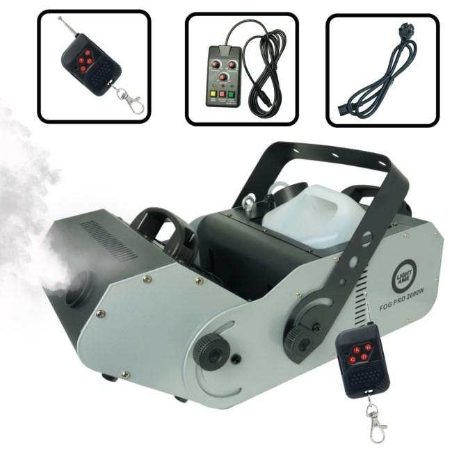 Fog machine 2000 W - røgmaskine med fjernbetjening