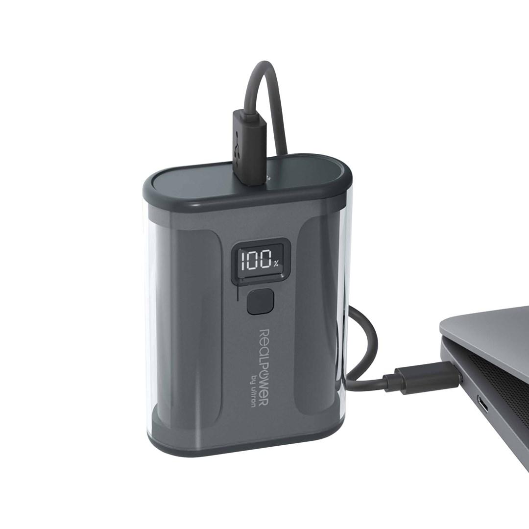 RealPower PB-10000 powerbank - 10.000 mAh, 35 W PD