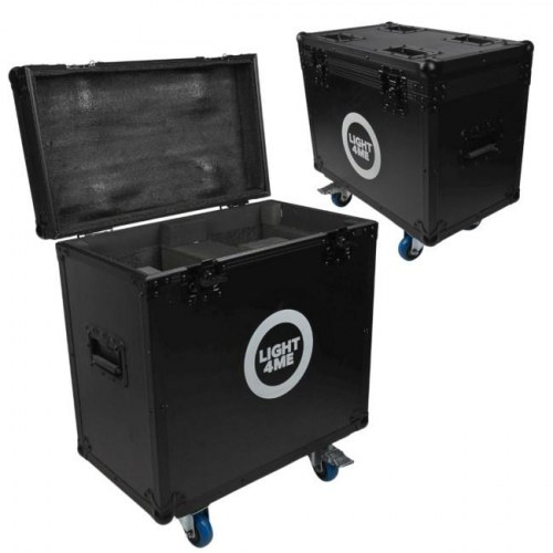Light4Me Focus 300W Beam - transportkasse 2-i-1 med hjul