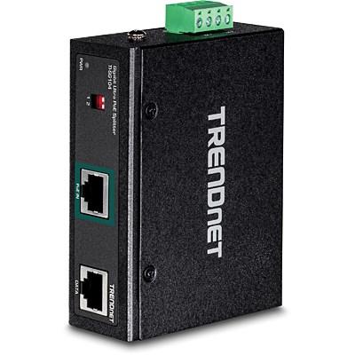 TRENDnet TI-SG104 Gigabit Ultra PoE-splitter - sort billede