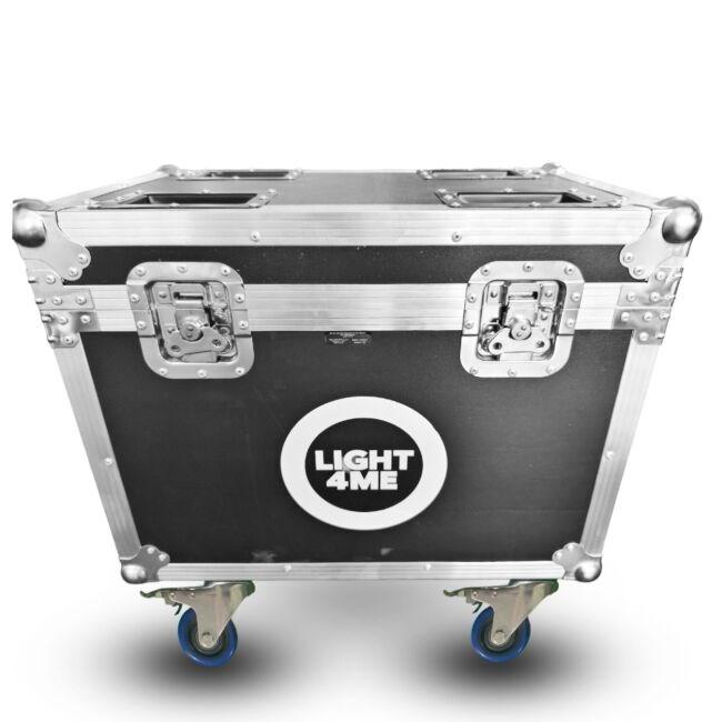 Light4Me Starwash 19x15W - transportkasse 2-i-1 på hjul