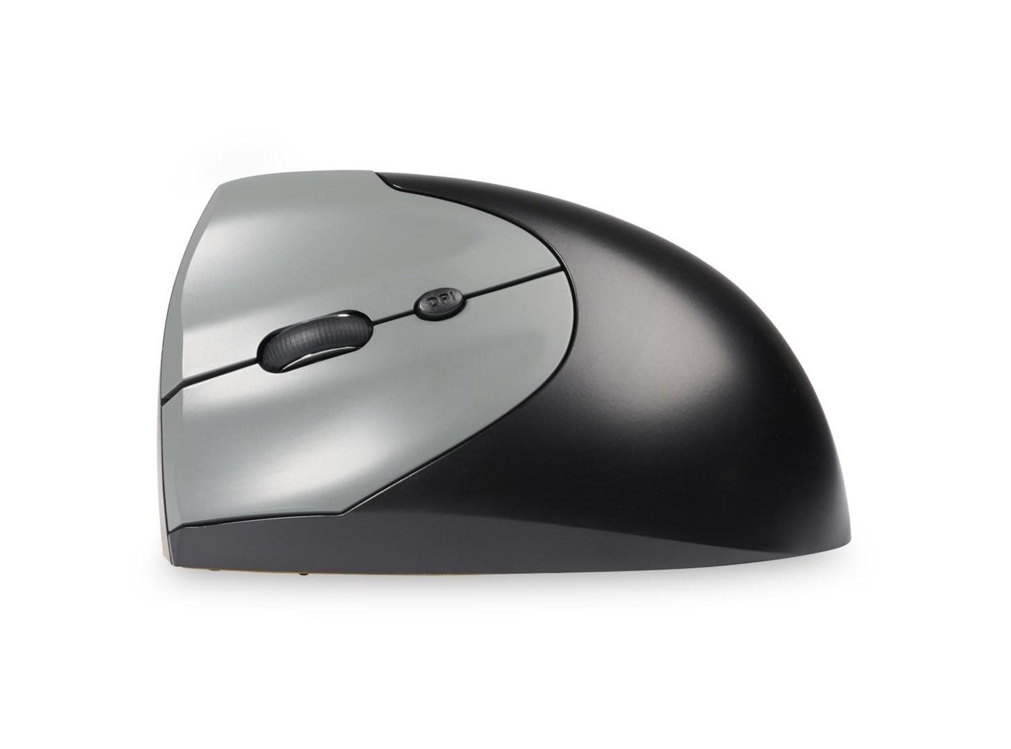 BakkerElkhuizen Handshake Mouse - venstrehåndet, ergonomisk vertikal mus billede